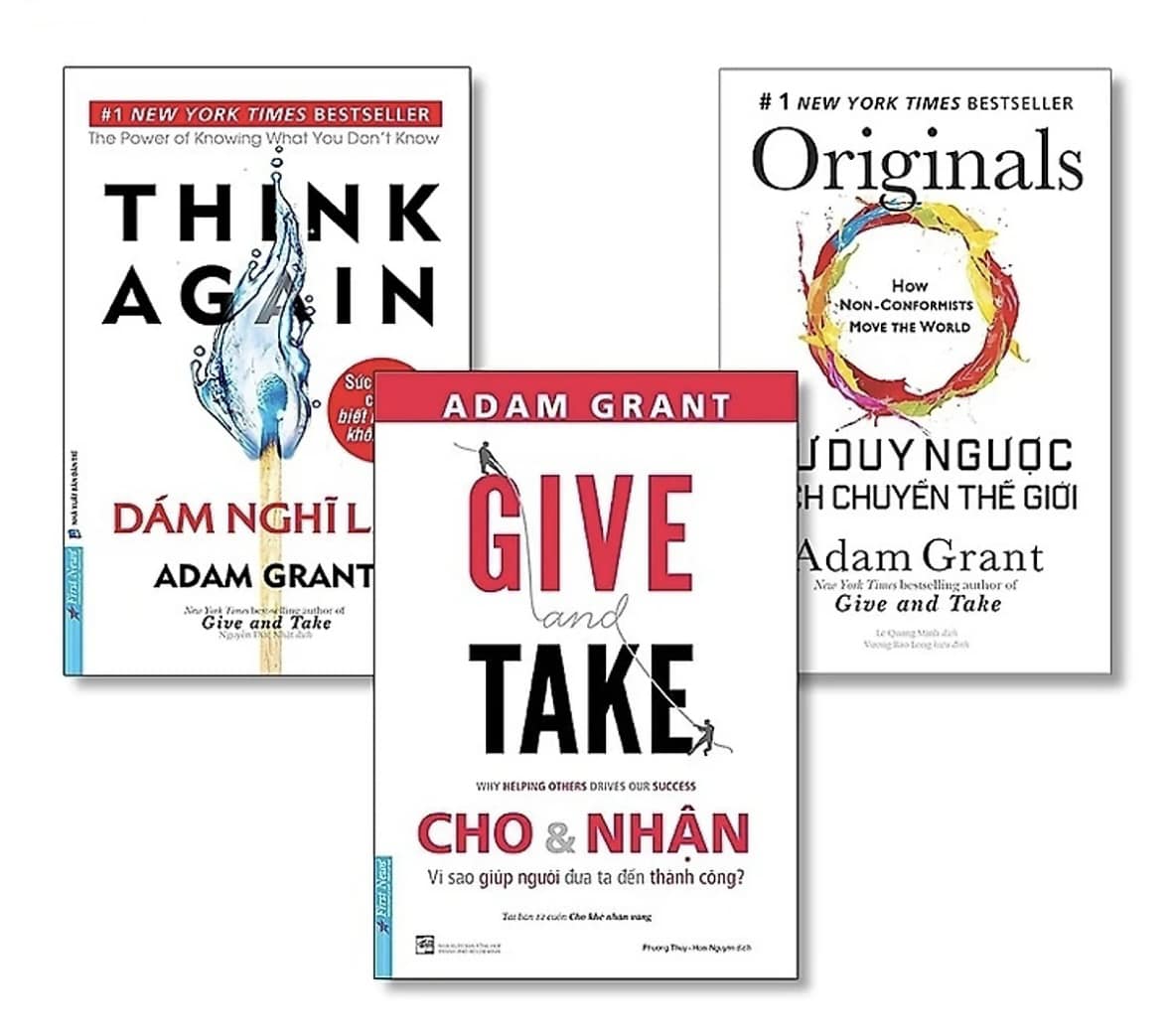 REVIEW CÁC QUYỂN SÁCH CỦA TÁC GIẢ ADAM GRANT