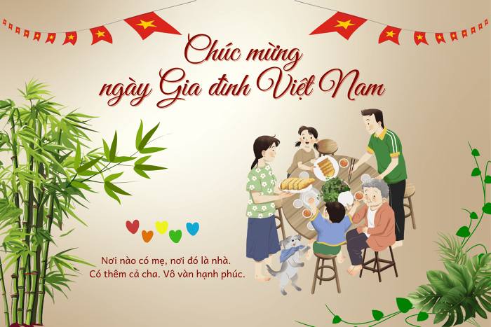 MỪNG NGÀY GIA ĐÌNH VIỆT NAM 28/6
