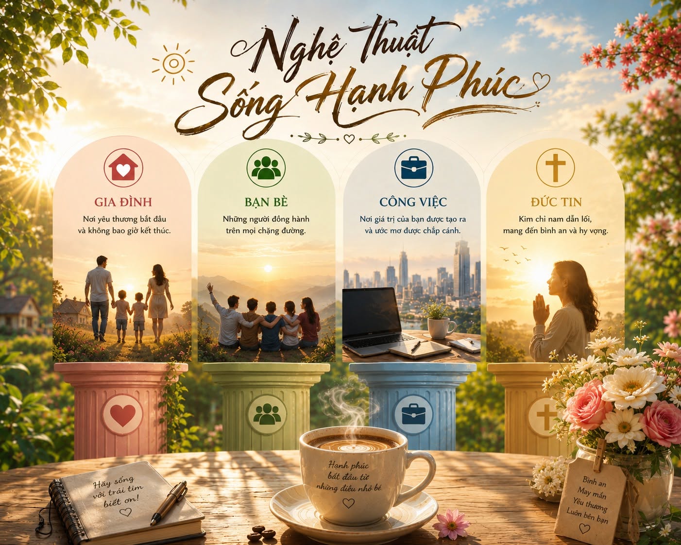 NGHỆ THUẬT SỐNG HẠNH PHÚC