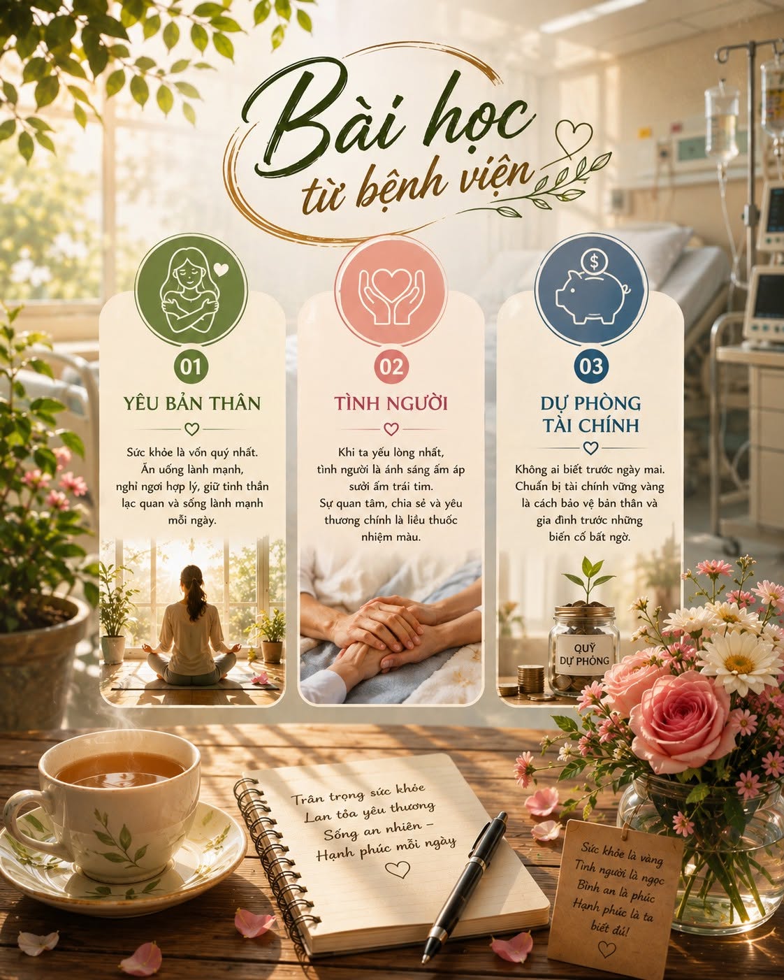 BÀI HỌC TỪ BỆNH VIỆN